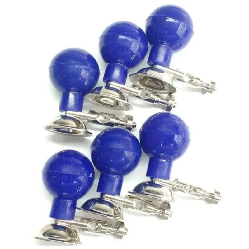 Pera de Silicone para Eletrodo Precordial (Cx com 6 unid) - Azul - Infantil - EPEX