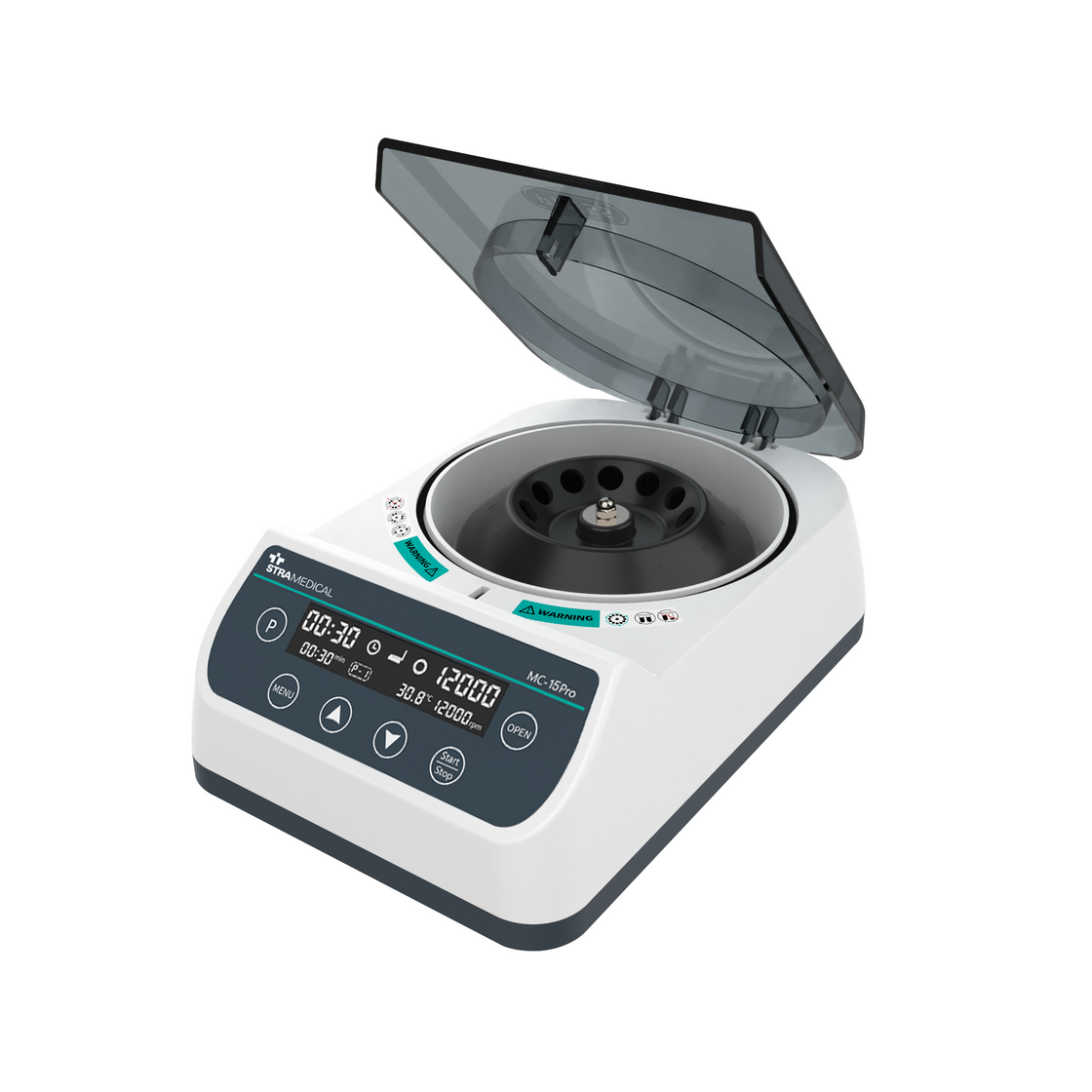 Microcentrífuga Digital de Bancada 12 tubos de 0,20 à 2,0 mL – MC-15Pro - Stra Medical®