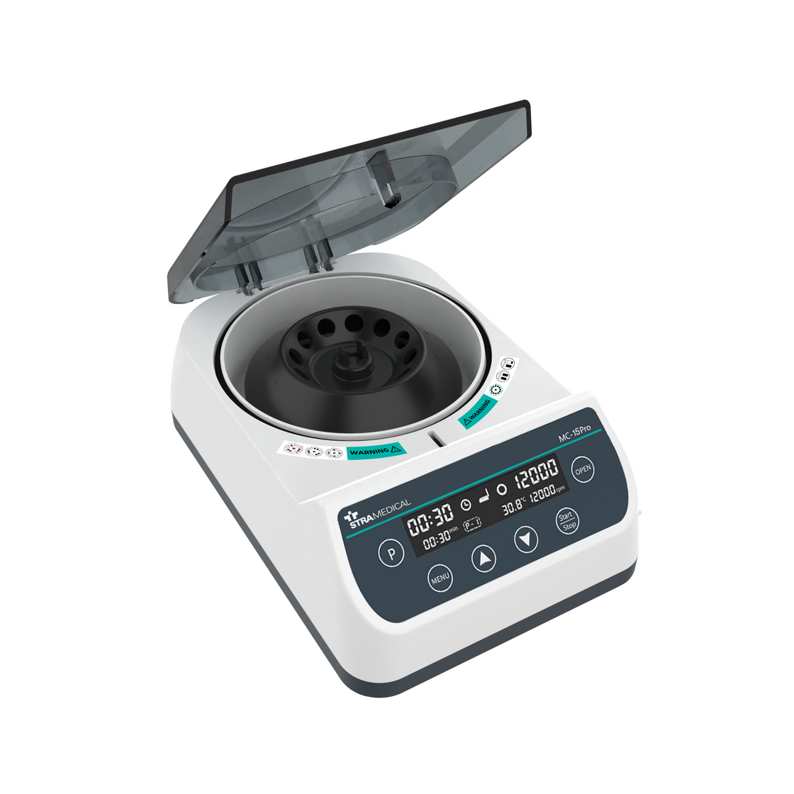 Microcentrífuga Digital de Bancada 12 tubos de 0,20 à 2,0 mL – MC-15Pro - Stra Medical®