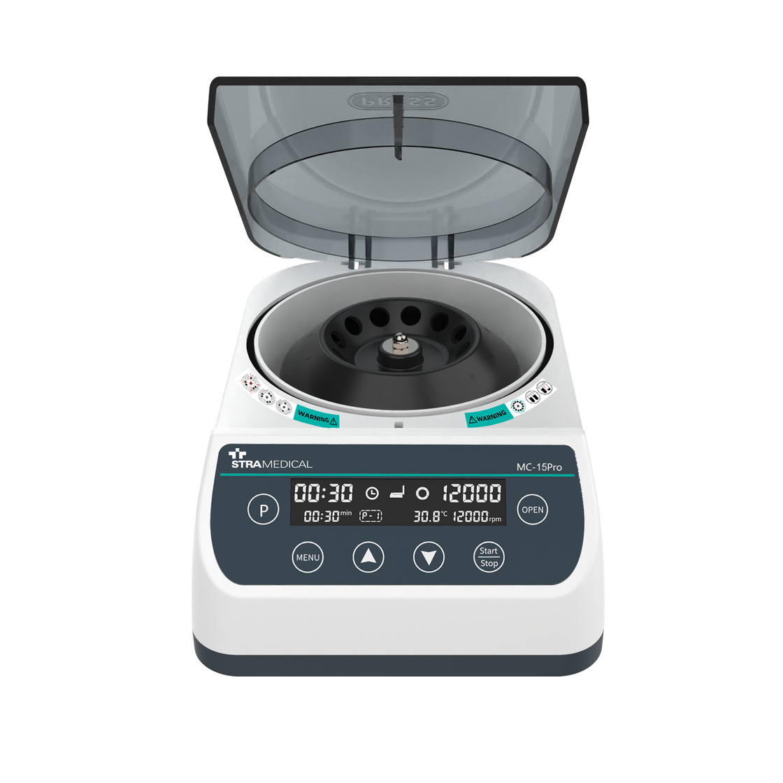 Microcentrífuga Digital de Bancada 12 tubos de 0,20 à 2,0 mL – MC-15Pro - Stra Medical®