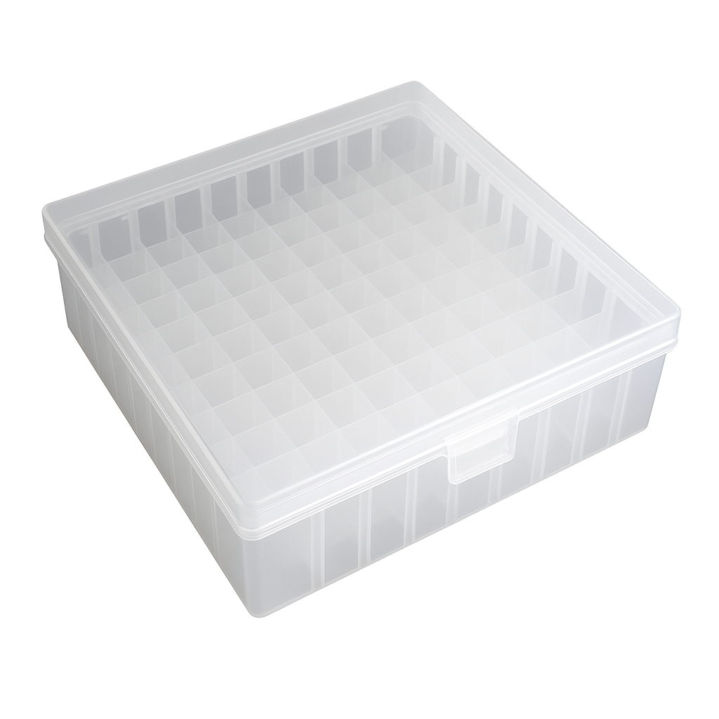 Rack Plástico para 100 Microtubos