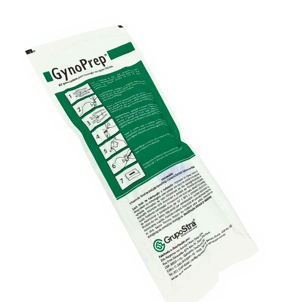 GynoPrep® Kit de Coleta - Frasco 10 mL + Espátula Ayre + Escova Cervical