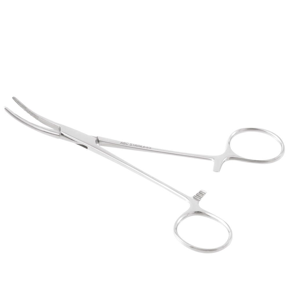Pinça kelly 16 cm curva Hemostatica - 0234 - ABC