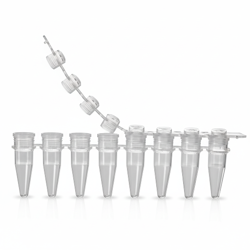 Tira de 8 Tubos para Reação PCR 0,20 mL Sansure®