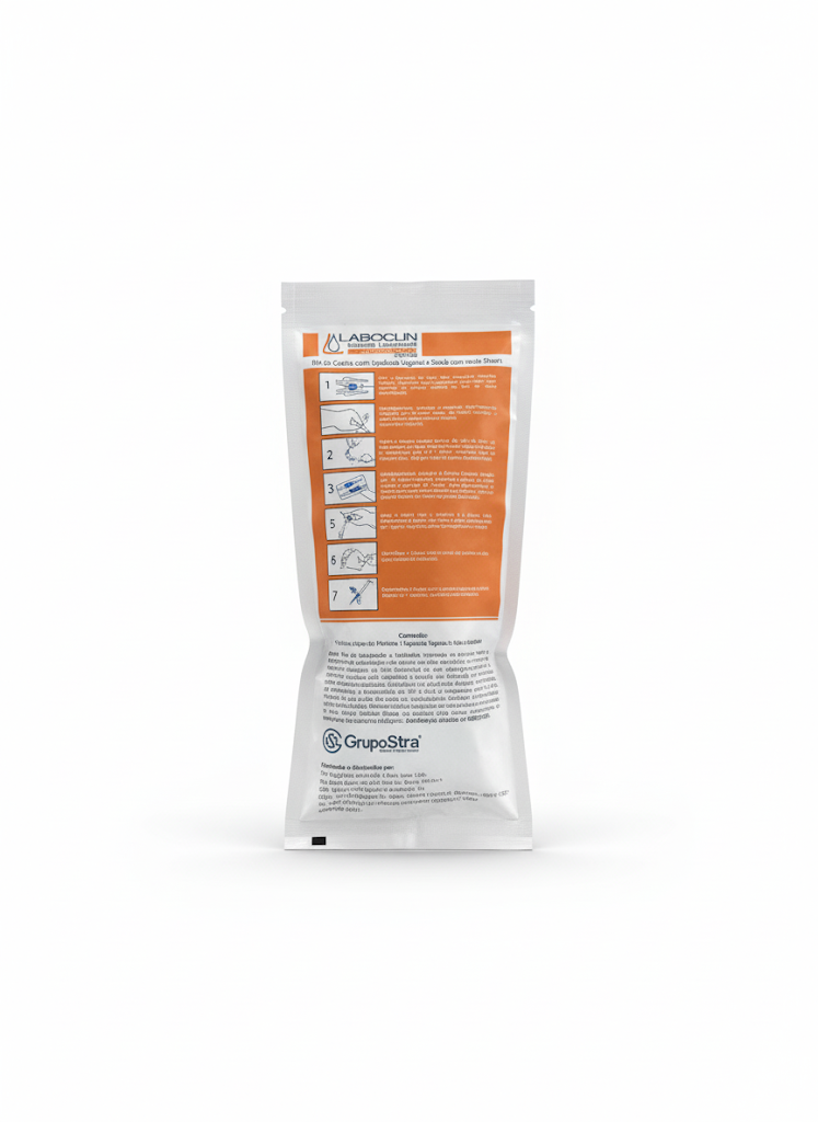 GynoPrep® Kit de Coleta - Frasco 20 mL + Espátula Ayre + Escova Cervical + Espéculo P + Swab com Meio Stuart