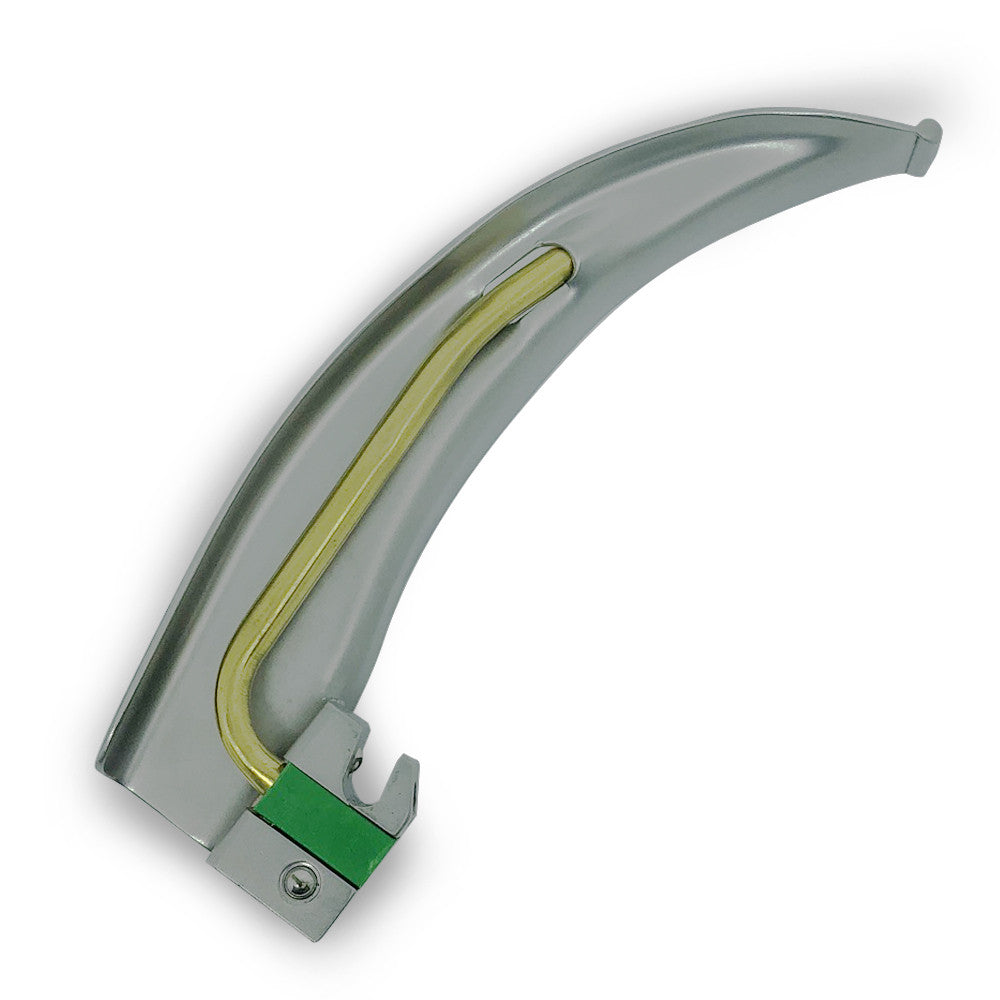 Lâmina de Laringoscópio Fibra Ótica para Ressonância Magnética - Curva MAC 3- SM-3223 - Scope Medical