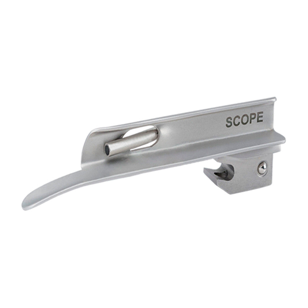 Scope Medical® Laringoscópio - Lâmina Reta - Fibra Óptica - SM - 3233