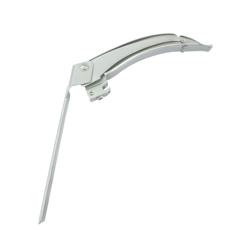 Scope Medical® Laringoscópio - Lâmina Reta Miller - Fibra Óptica - SM - 3234