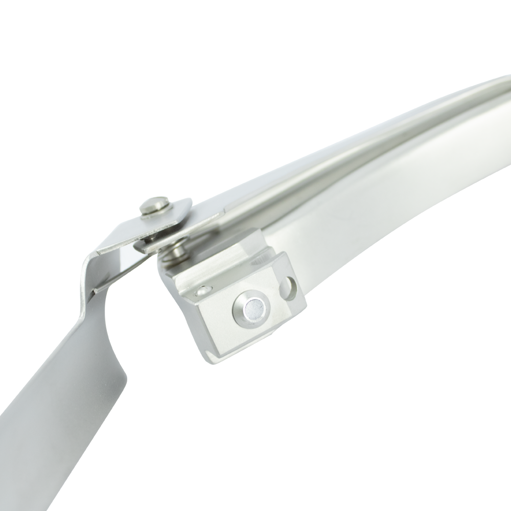 Scope Medical® Laringoscópio - Lâmina Reta Miller - Fibra Óptica - SM - 3234